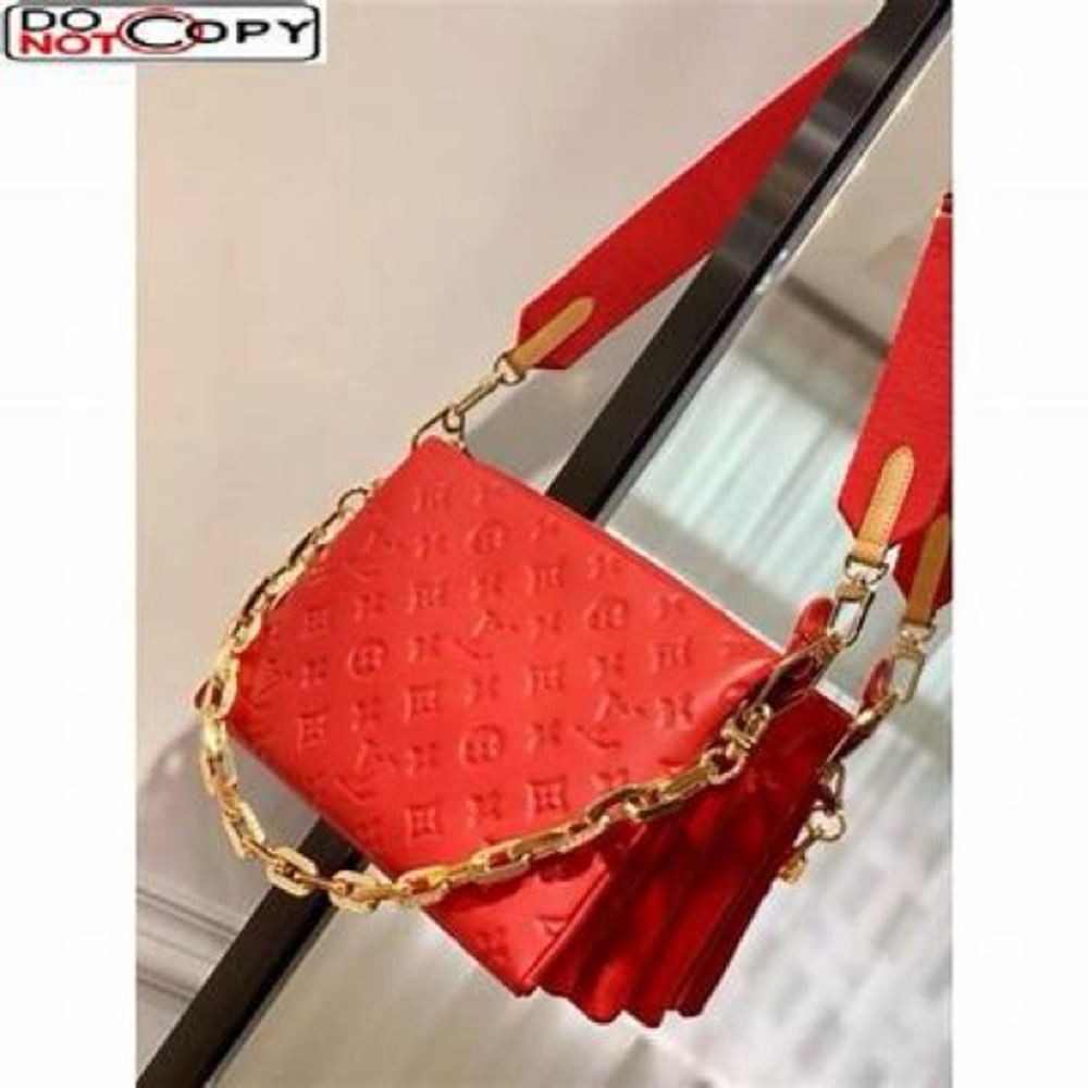 ***Louis Vuitton*** Beautiful ❤️Red Coussin PM Purse*** used once
